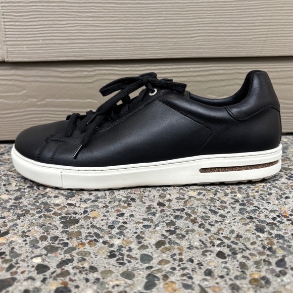 Birkenstock Bend Low Men's Black Leather Sneakers Shoes EU 46 US 13 1017721 - Picture 3 of 10